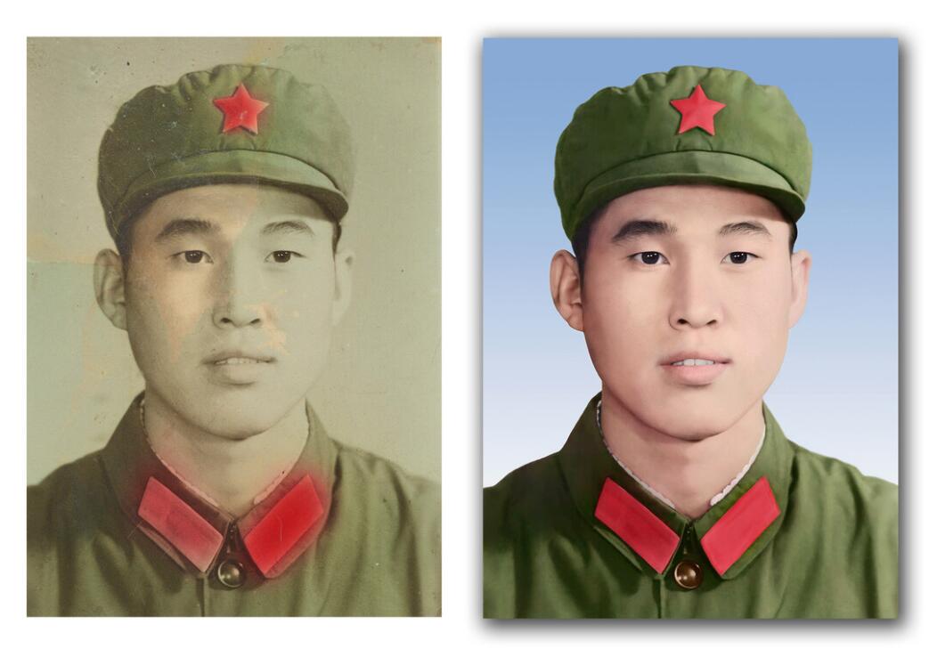 大渡口破损照片修复-18